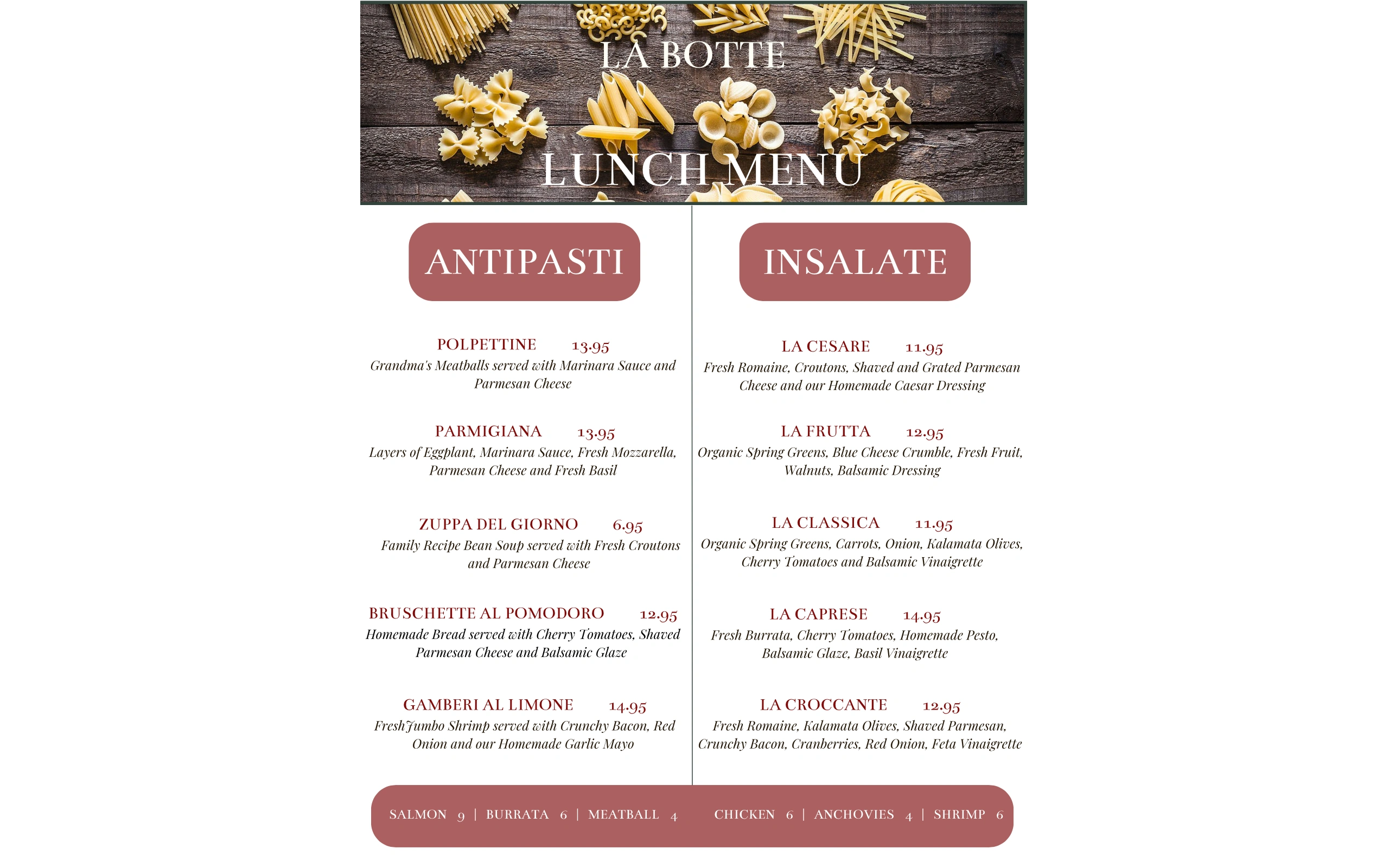 Lunch Menu lunch-menu